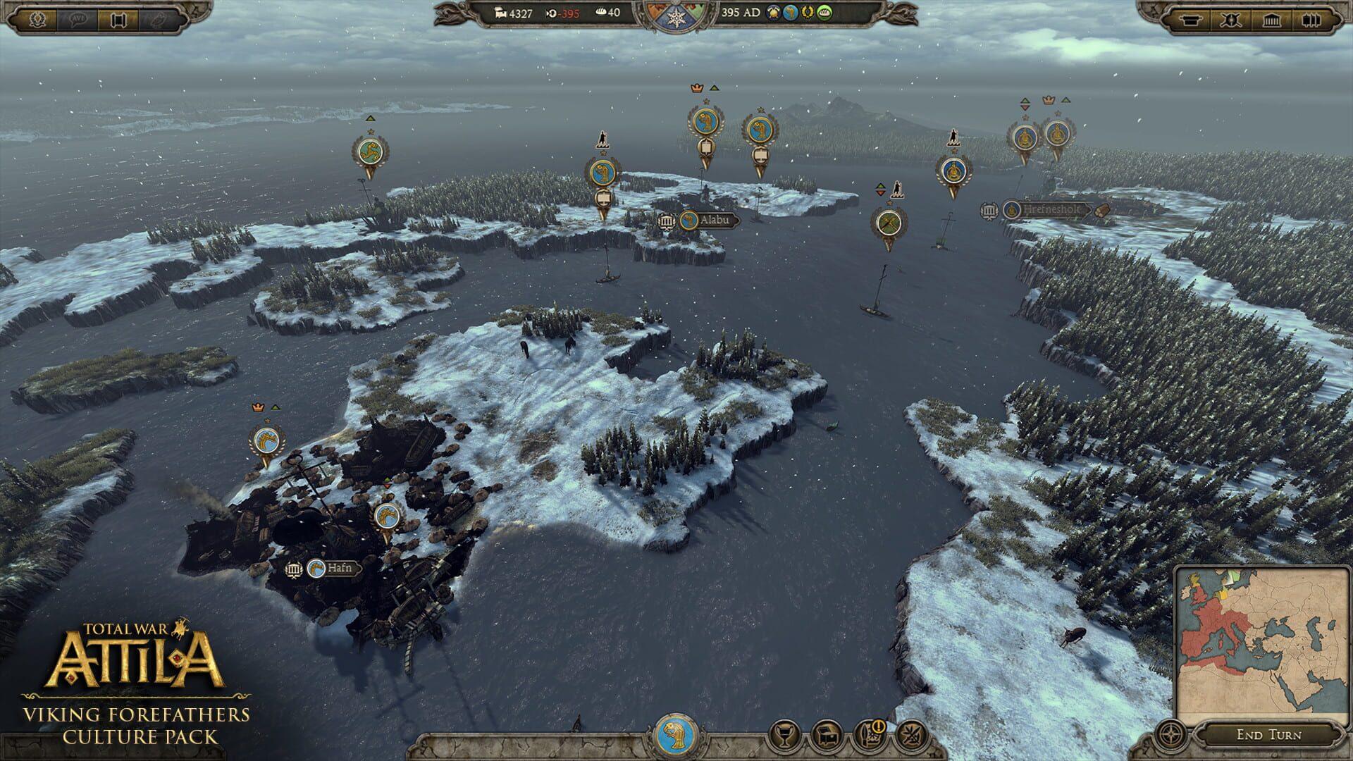 Total War: Attila - Viking Forefathers Culture Pack - akcja w grze