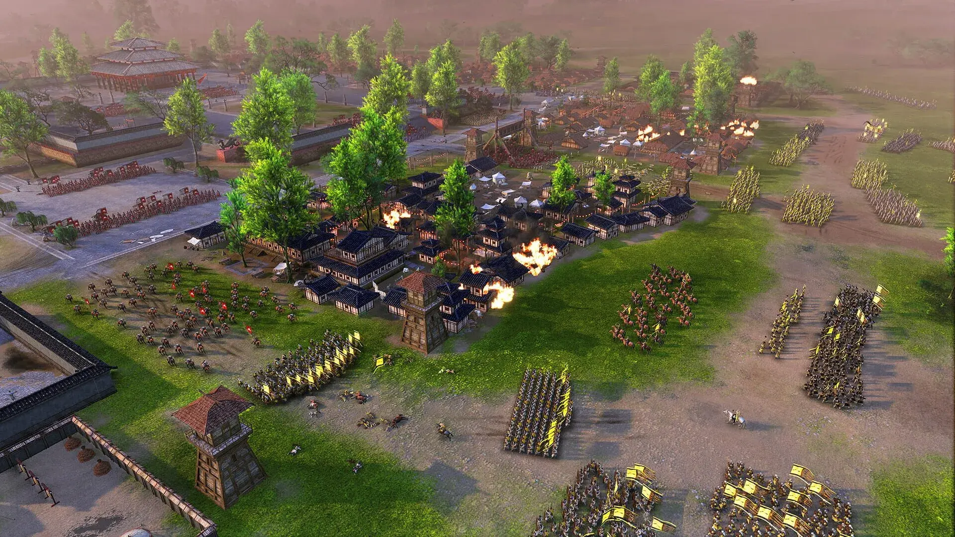 Total War: Three Kingdoms - Yellow Turban Rebellion - akcja w grze