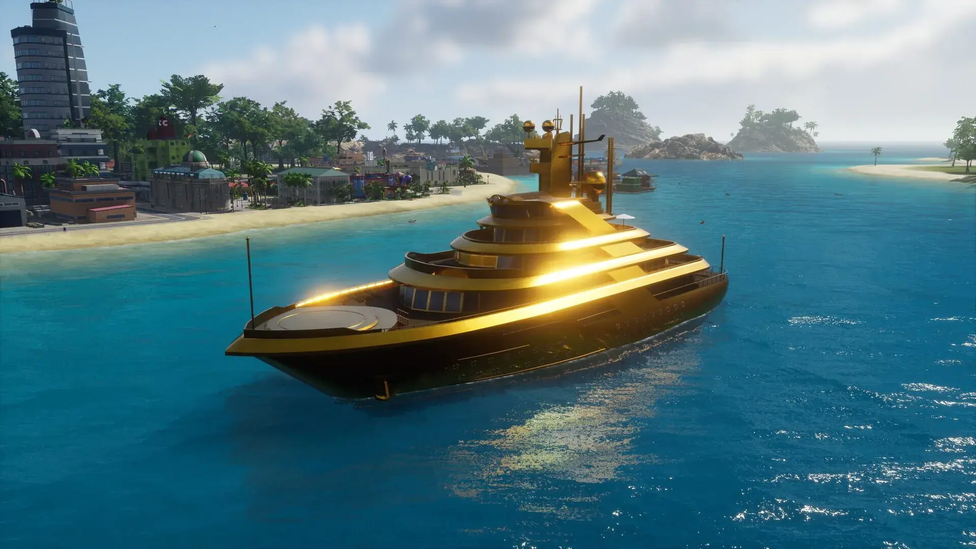 Tropico 6: Tropican Shores - akcja w grze