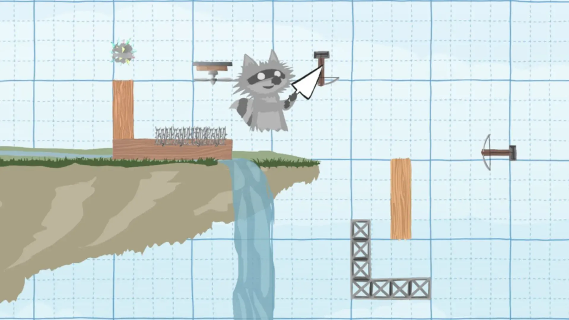 Ultimate Chicken Horse - gameplay screenshot