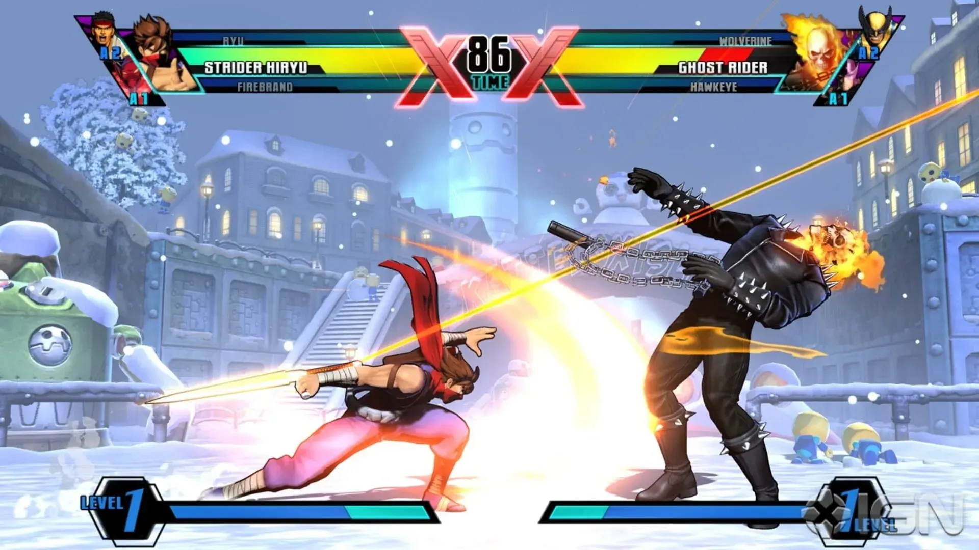 Ultimate Marvel vs. Capcom 3 - główny screenshot z gry