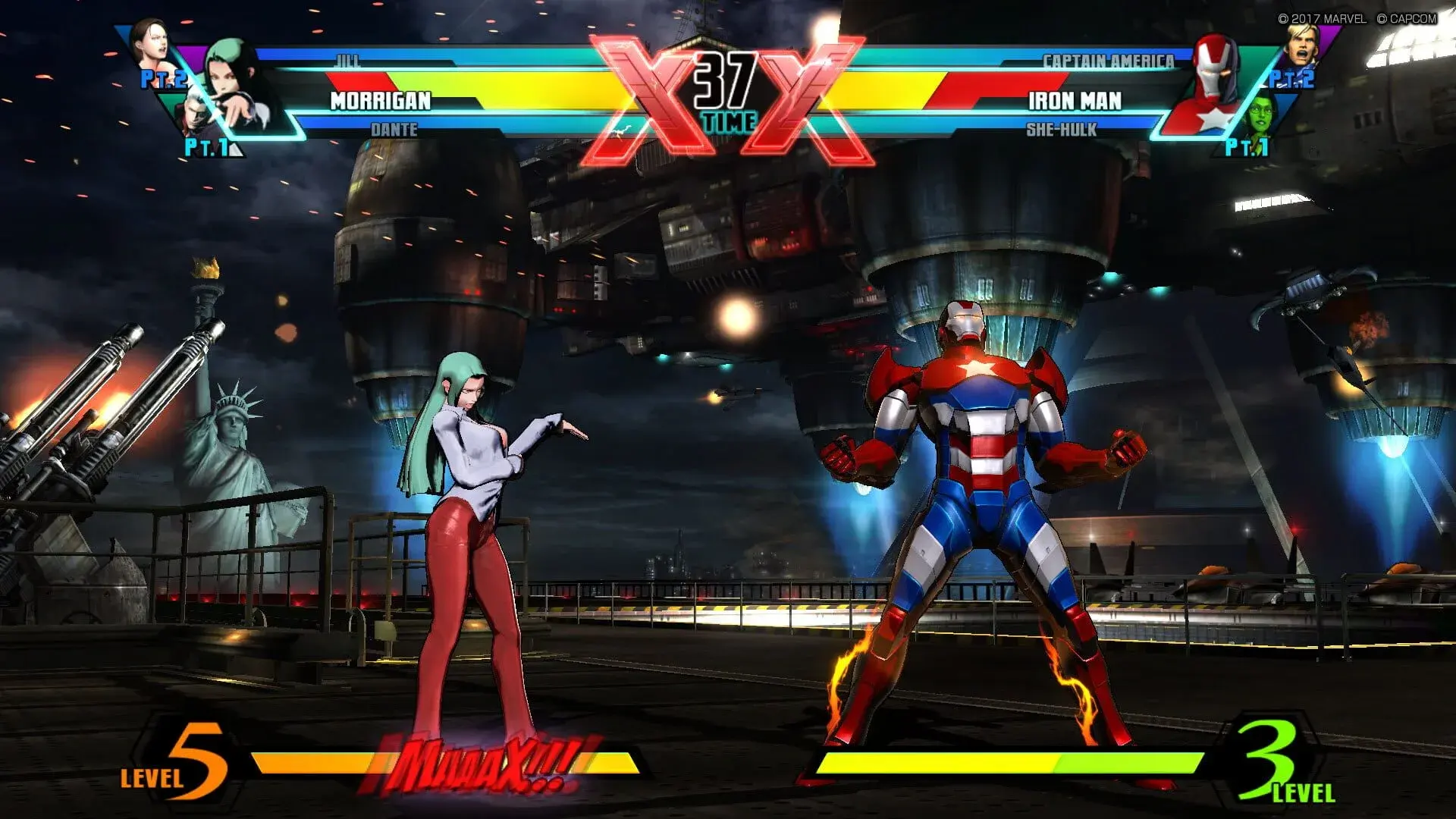 Ultimate Marvel vs. Capcom 3: Ultimate Edition - obrazek z gry
