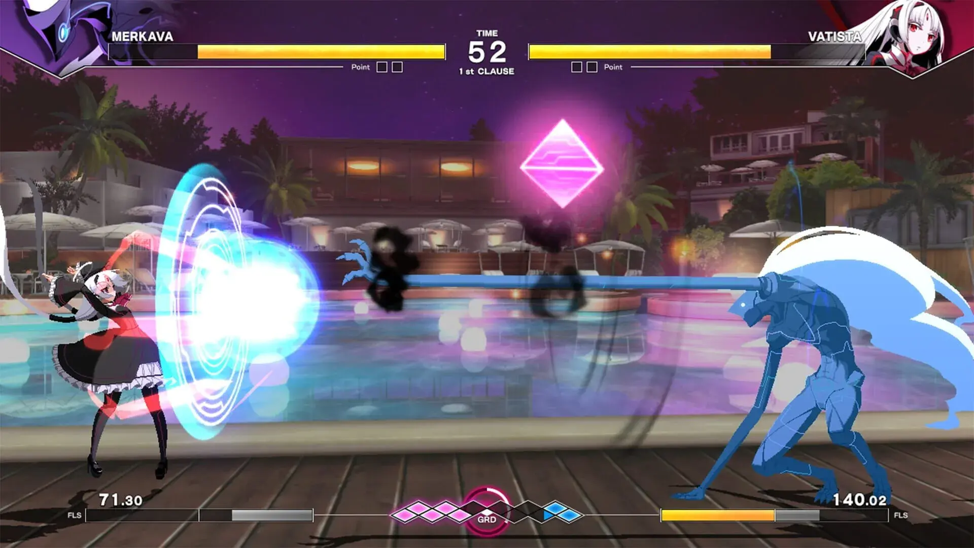 Under Night In-Birth II Sys:Celes - świat gry, lokacja