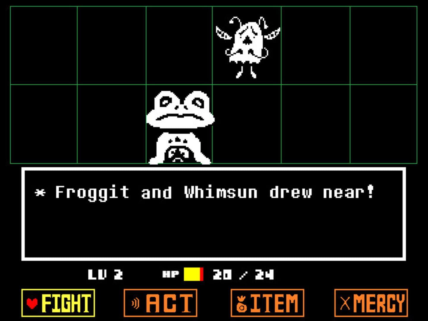 Undertale - gameplay screenshot