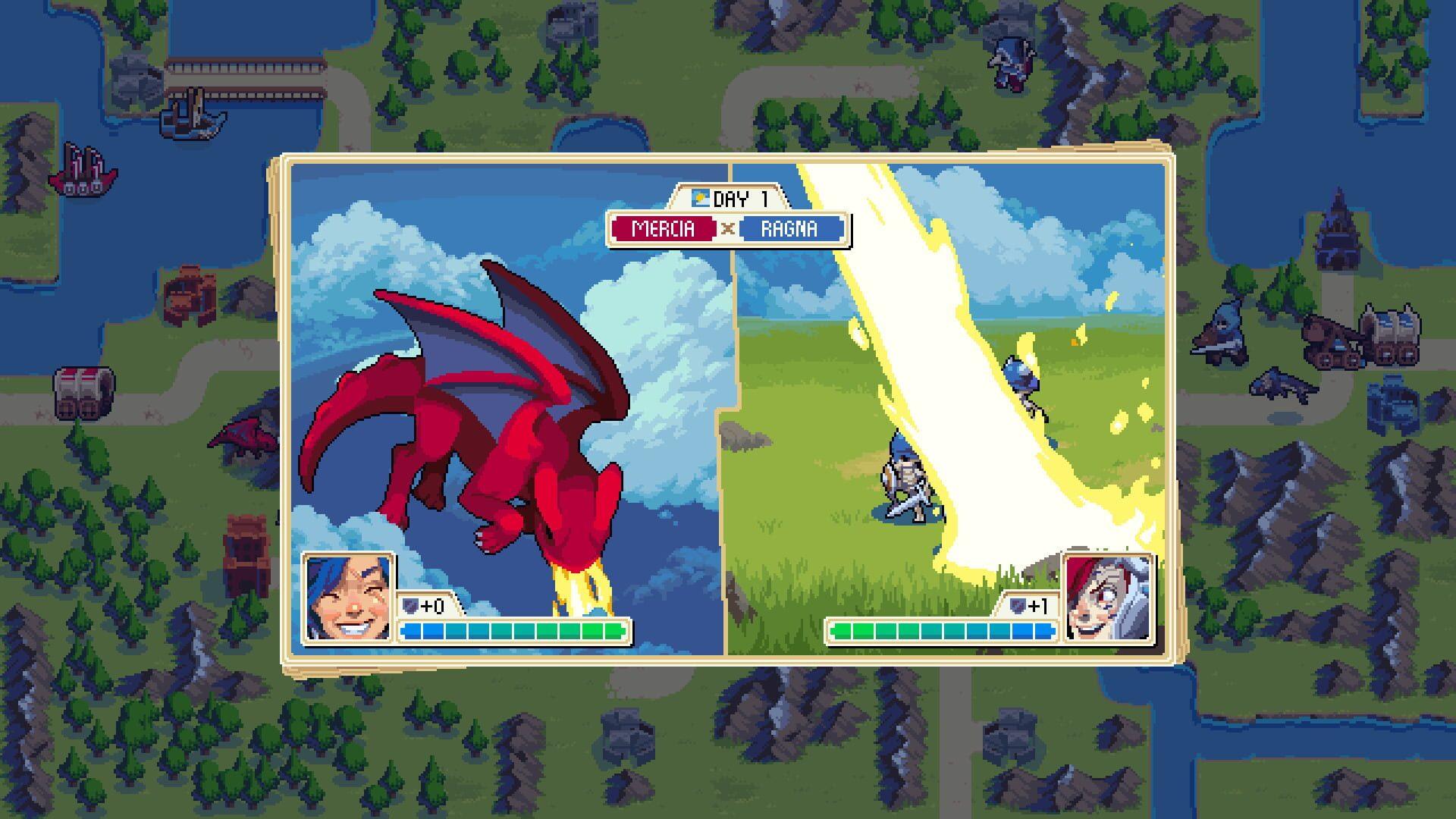 Wargroove - gameplay screenshot
