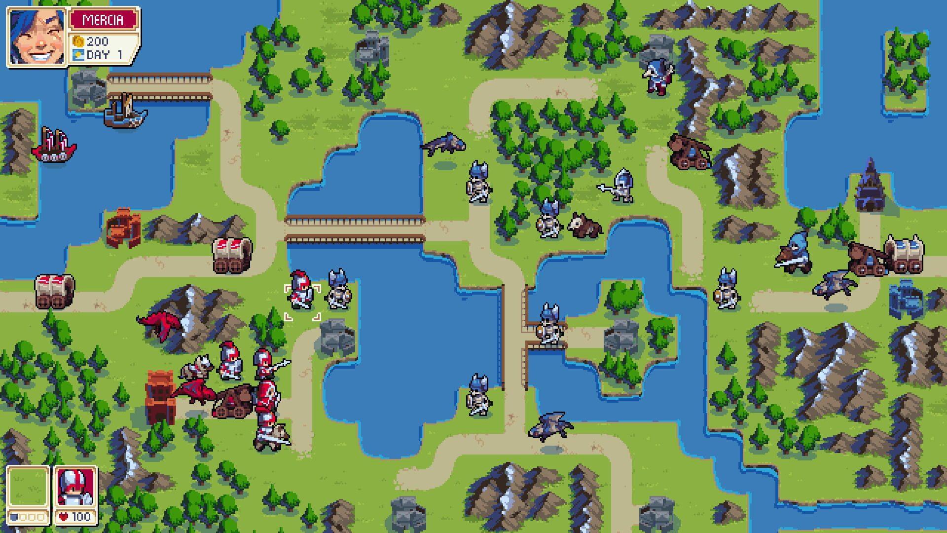 Wargroove - świat gry, lokacja