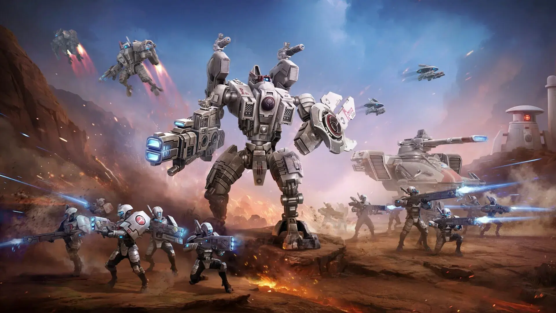 Warhammer 40,000: Battlesector - T'au - główny screenshot z gry