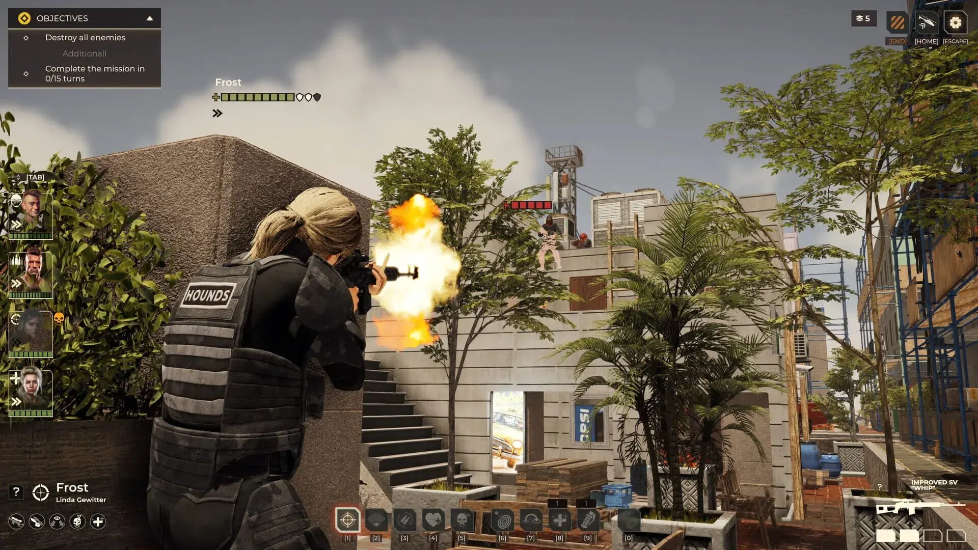 Warhounds - gameplay screenshot