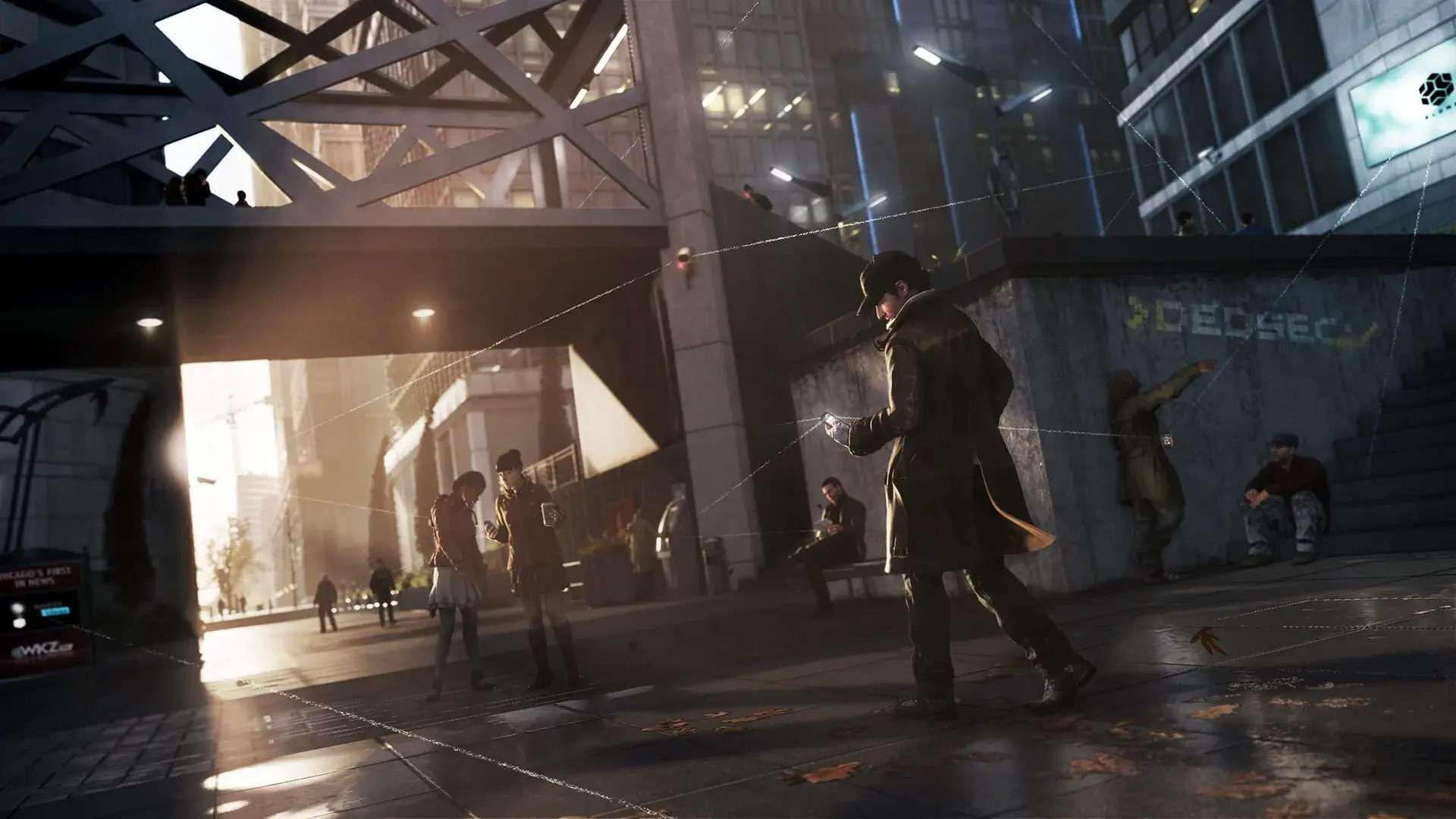 Watch Dogs: Deluxe Edition - główny screenshot z gry