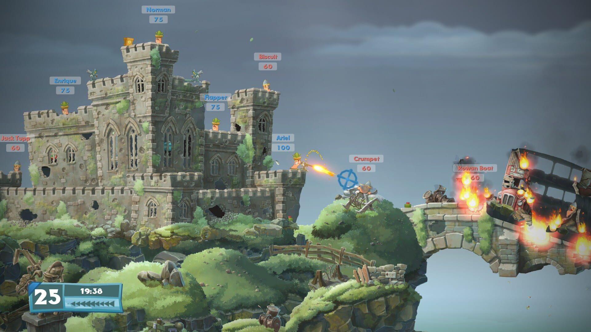 Worms W.M.D - gameplay screenshot