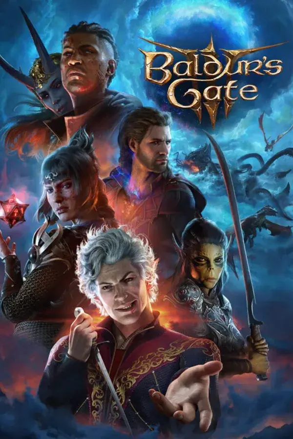 Baldur's Gate III cover art