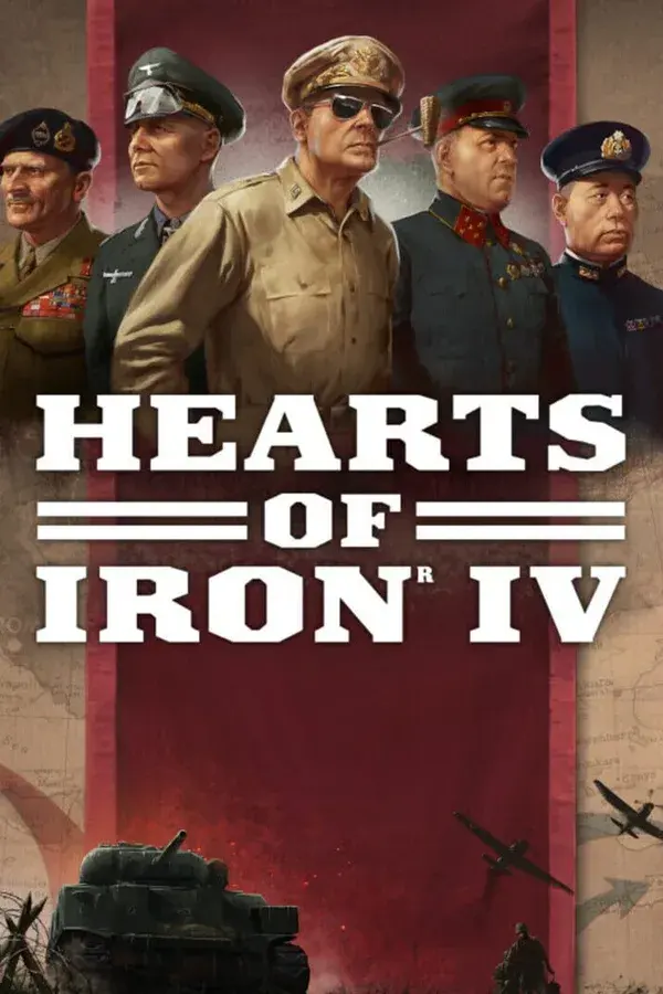 Hearts of Iron IV cover art