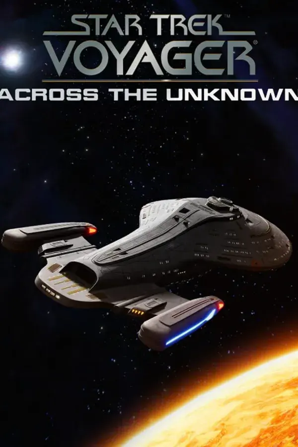 Star Trek: Voyager - Across the Unknown cover art