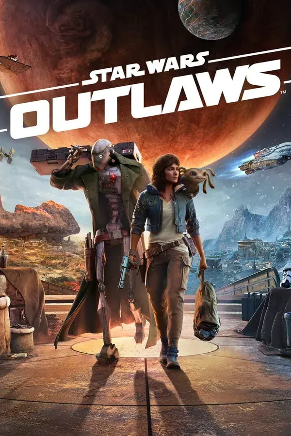 Star Wars Outlaws cover art