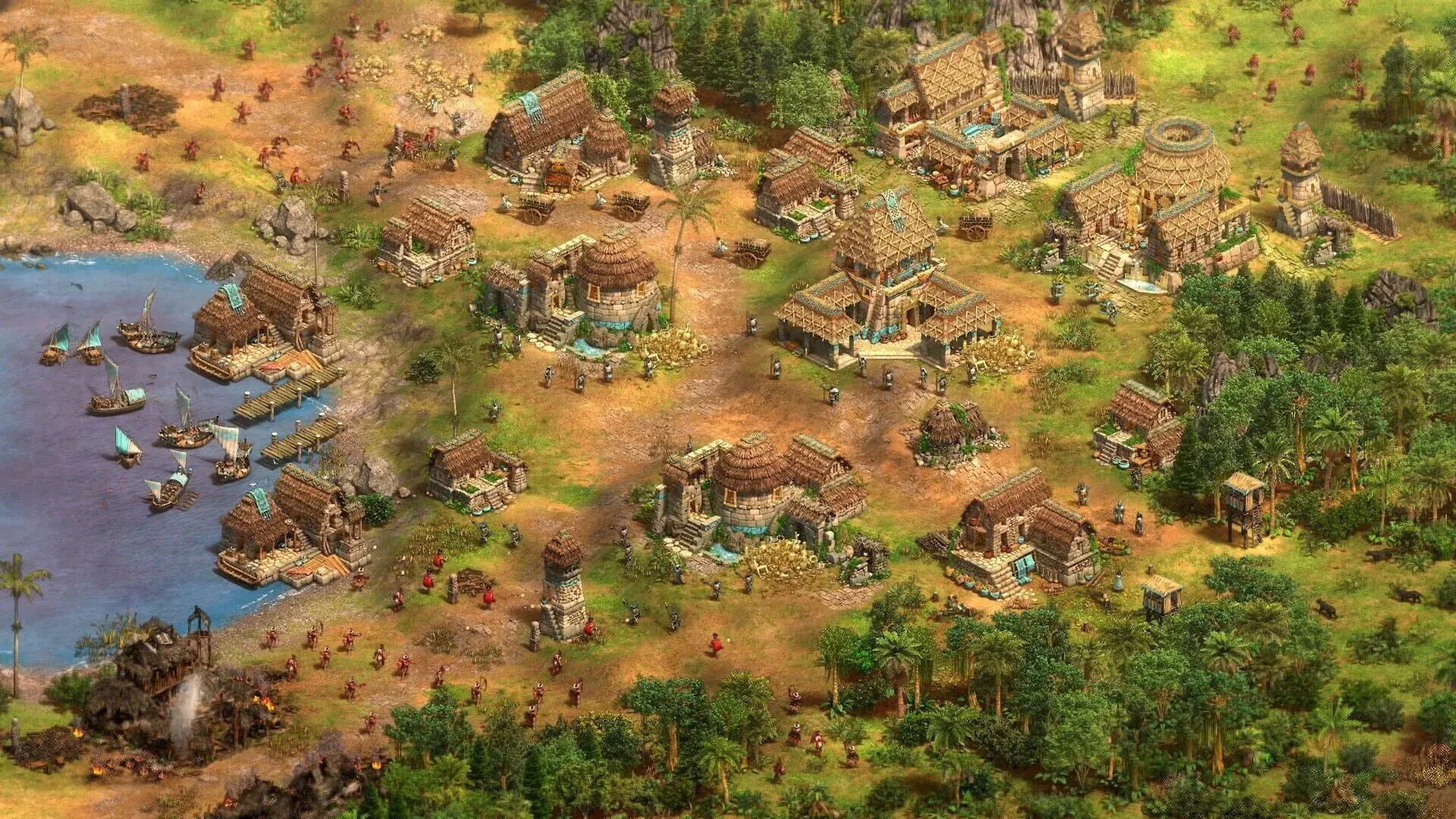 Age of Empires II: DE – The Last Chieftains: Definitive Edition - główny screenshot z gry