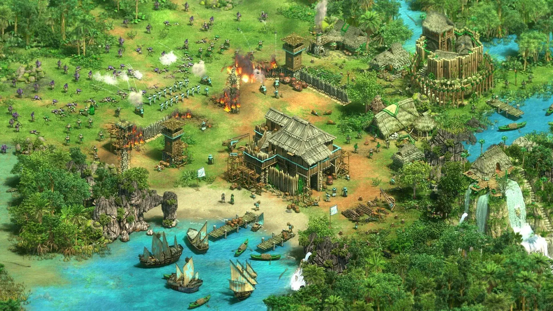 Age of Empires II: DE – The Last Chieftains: Definitive Edition - akcja w grze