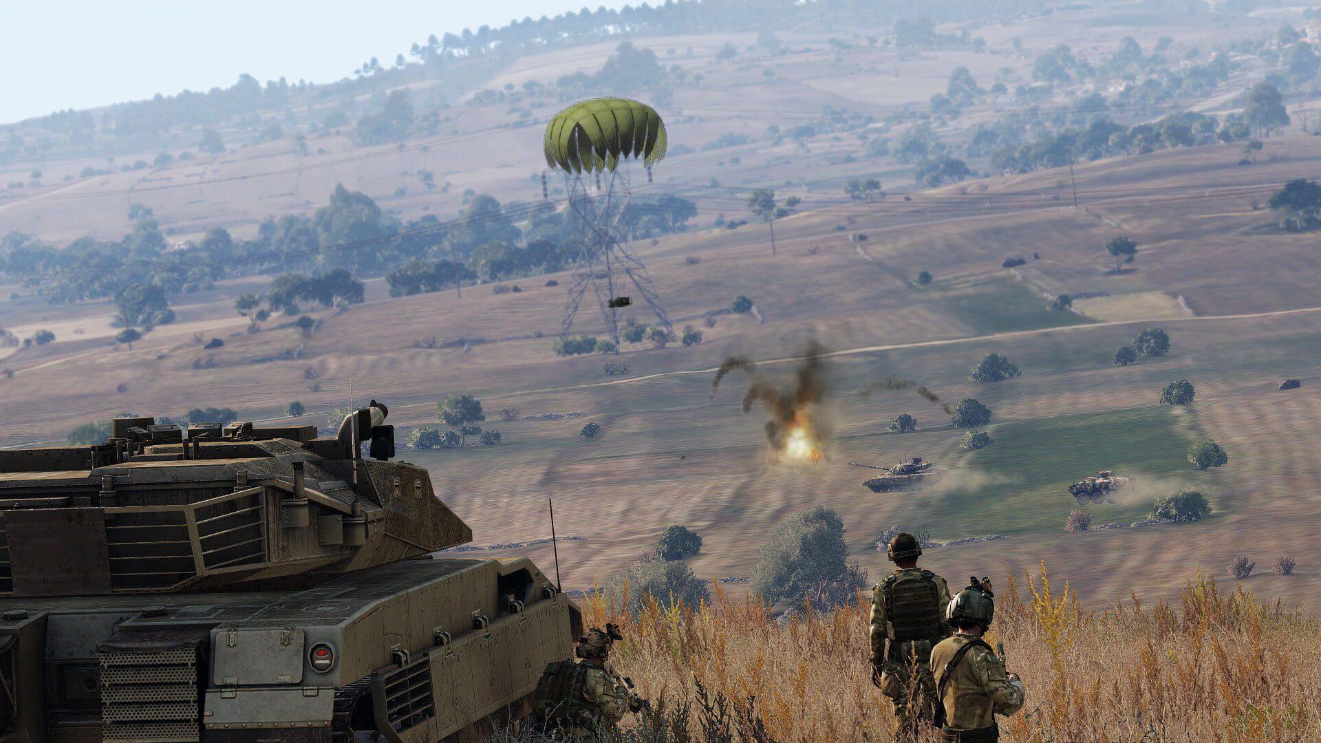 Arma 3: Tanks - akcja w grze