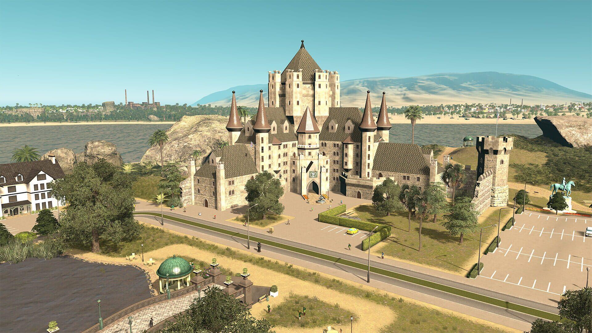Cities: Skylines - Hotels & Retreats - gameplay screenshot