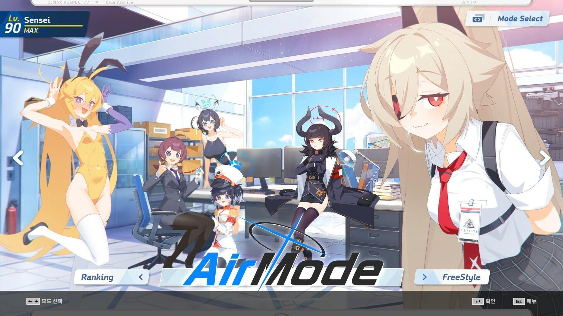 DJMax Respect V: Blue Archive Pack - główny screenshot z gry
