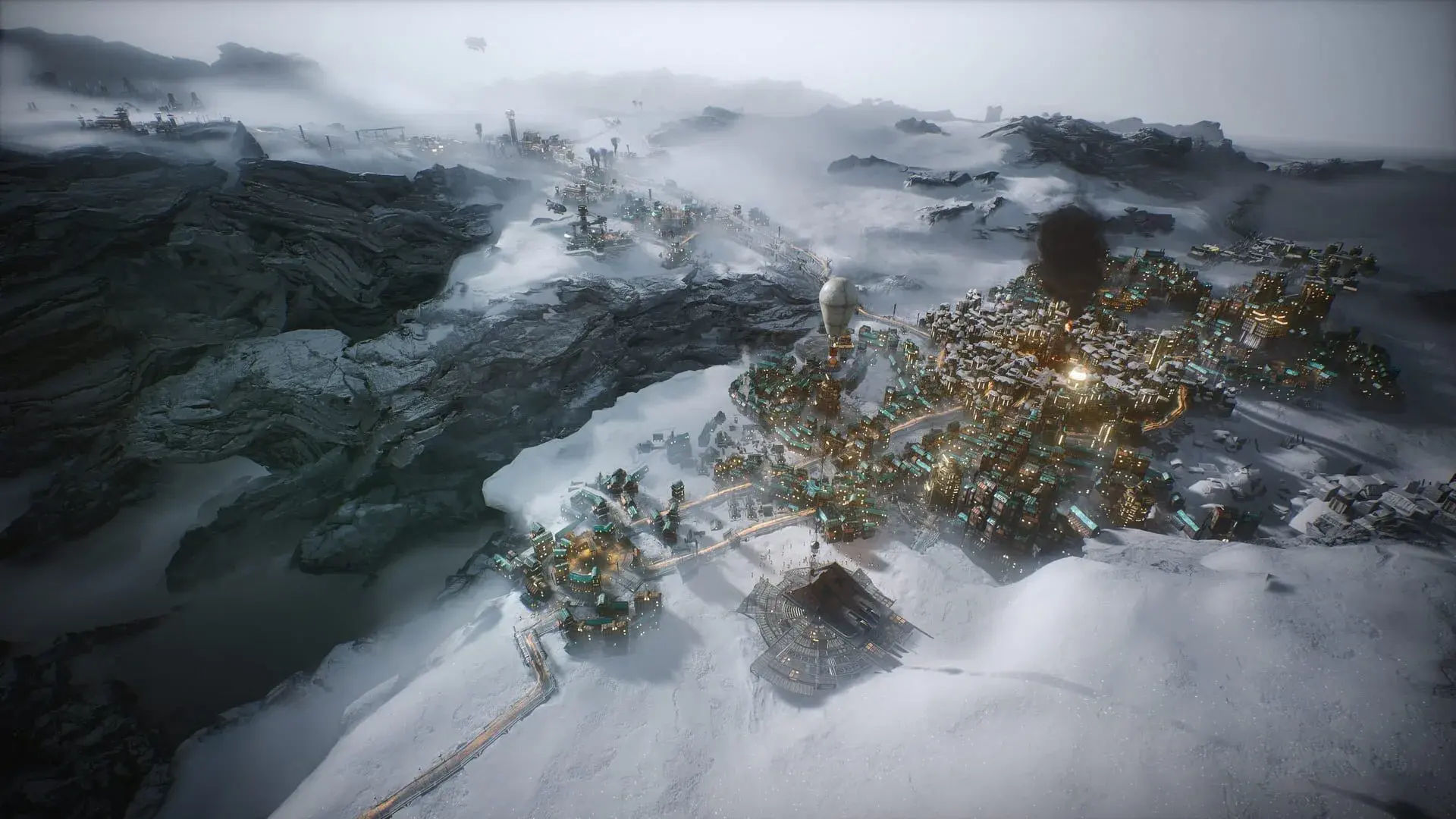 Frostpunk 2: Breach of Trust - gameplay screenshot