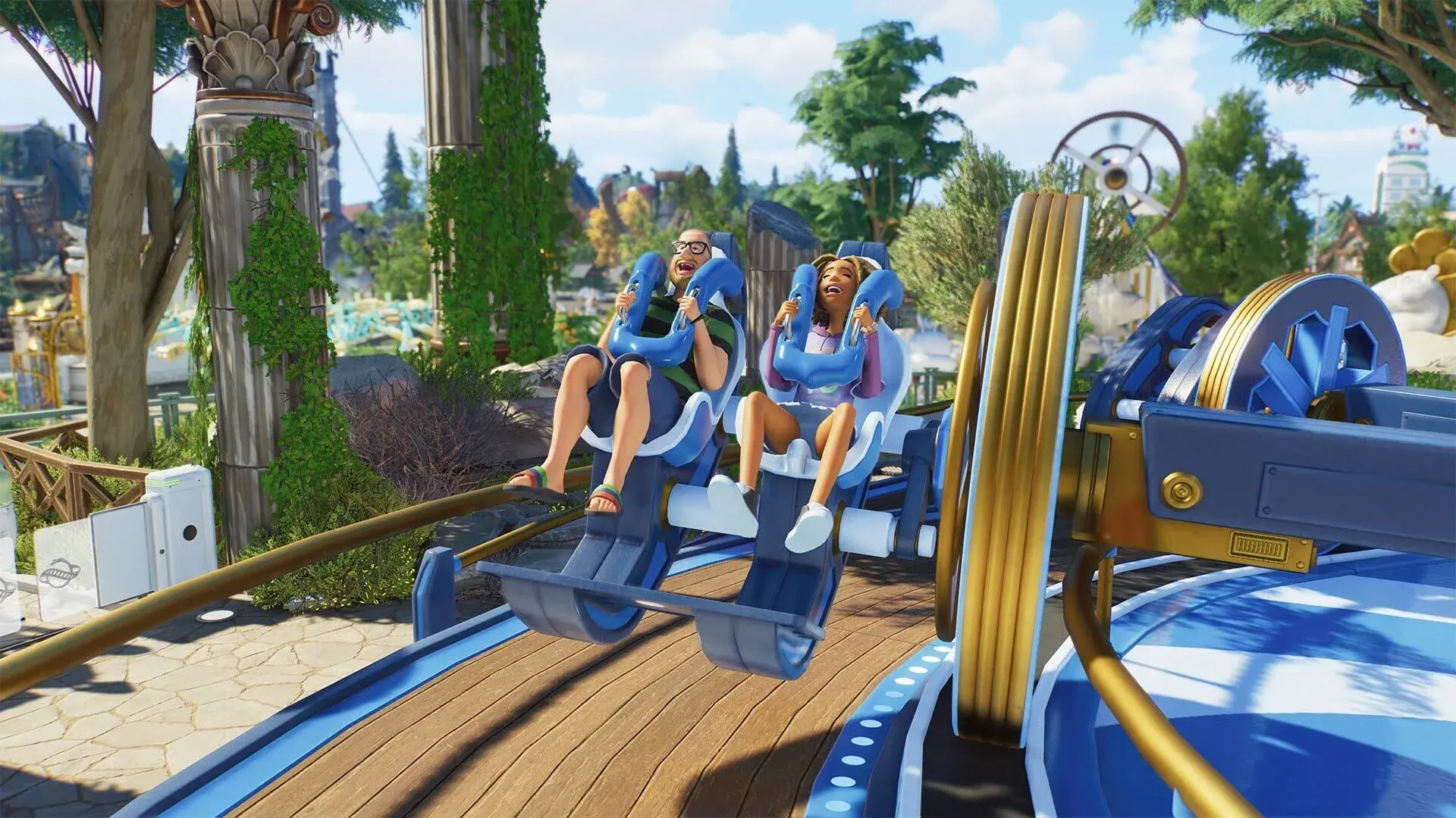 Planet Coaster 2: Thrill-Seekers Ride Pack - akcja w grze