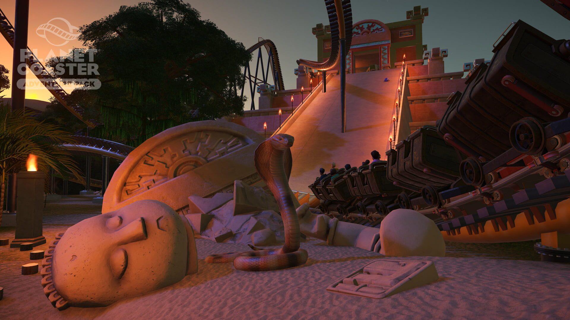 Planet Coaster: Adventure Pack - akcja w grze