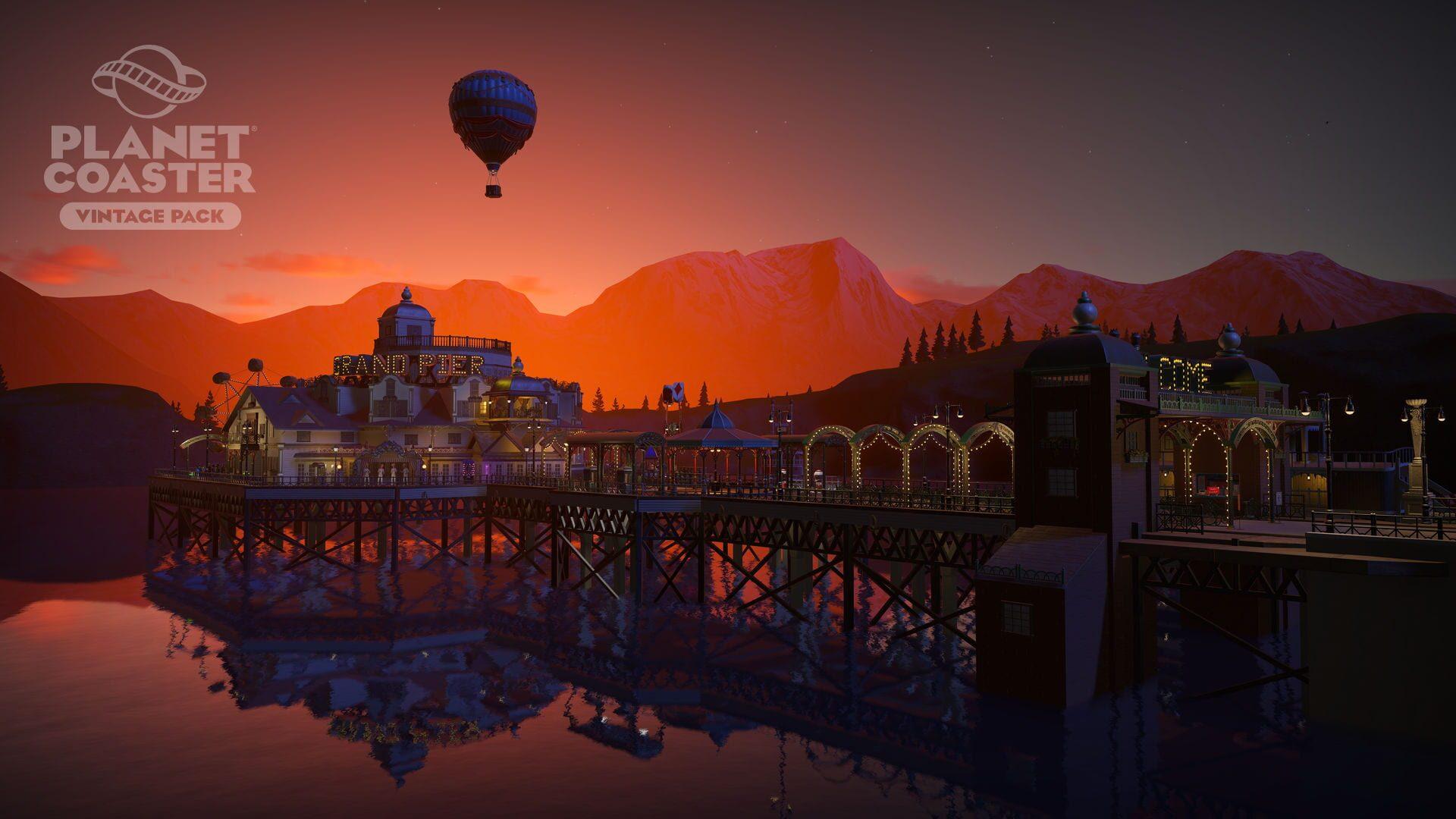 Planet Coaster: Vintage Pack - główny screenshot z gry