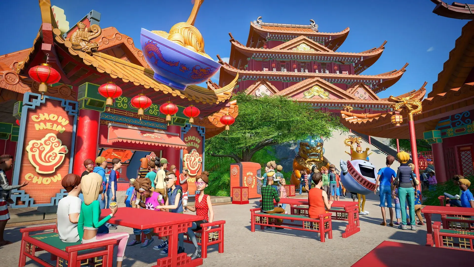 Planet Coaster: World's Fair Pack - świat gry, lokacja