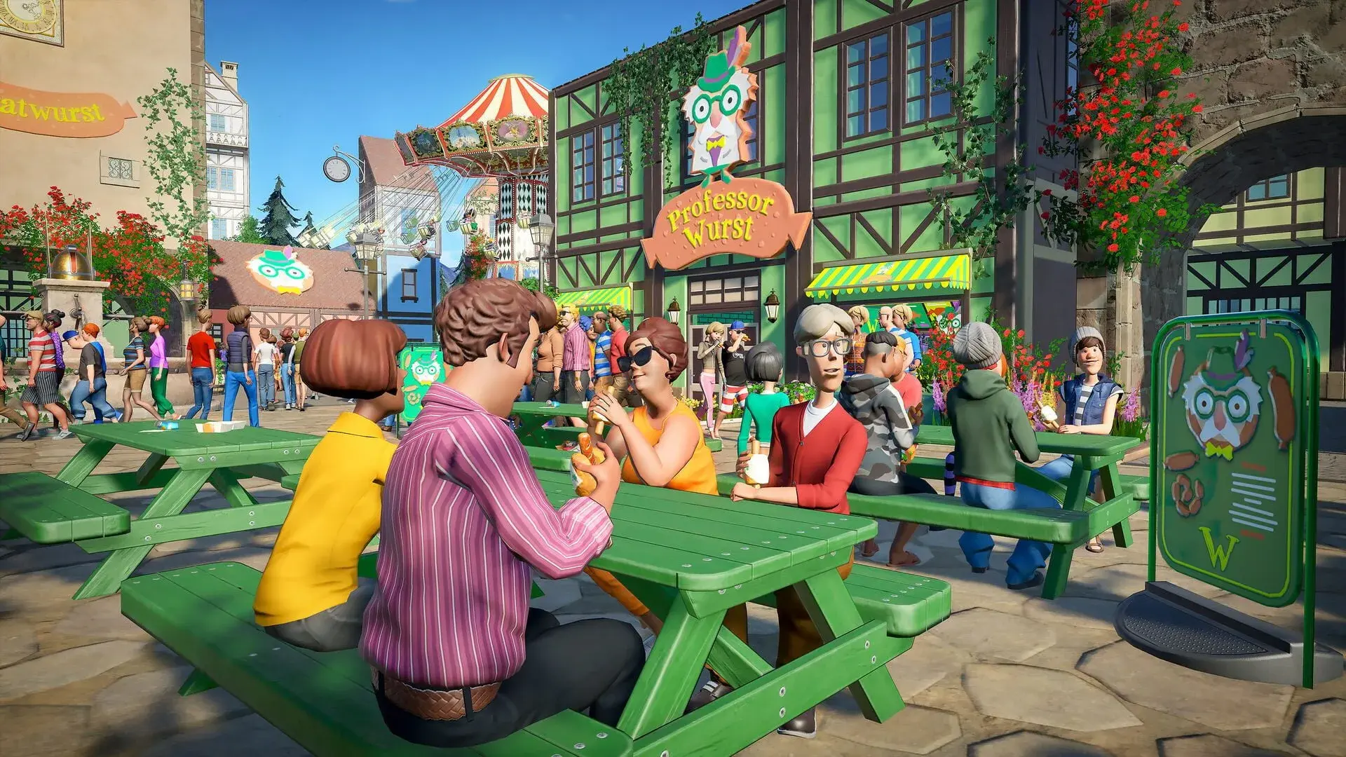 Planet Coaster: World's Fair Pack - akcja w grze
