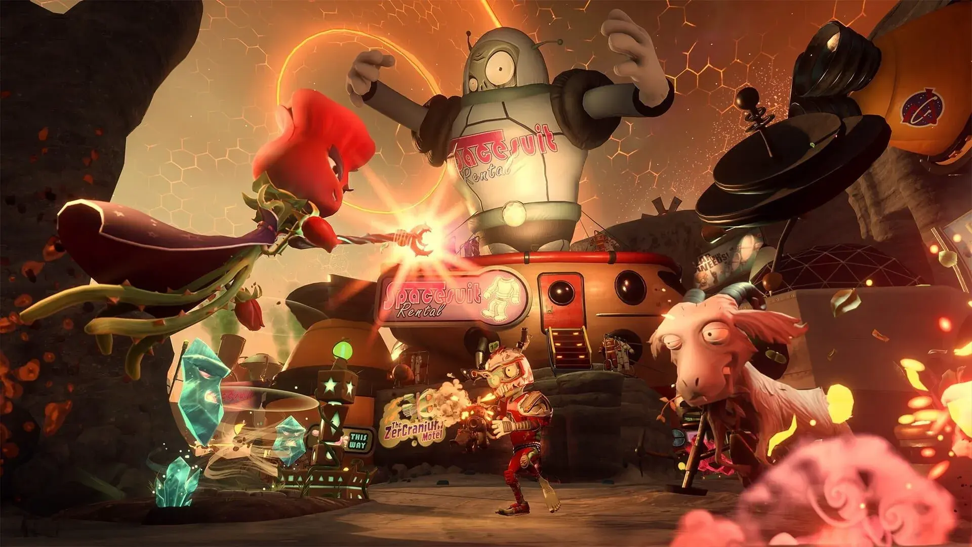 Plants vs. Zombies: Garden Warfare 2 - Deluxe Edition - gameplay screenshot