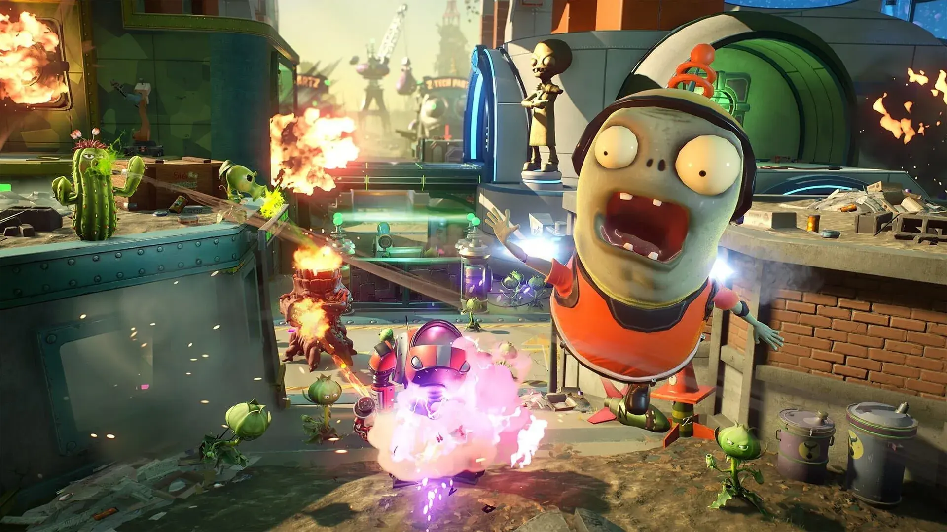 Plants vs. Zombies: Garden Warfare 2 - Deluxe Edition - świat gry, lokacja