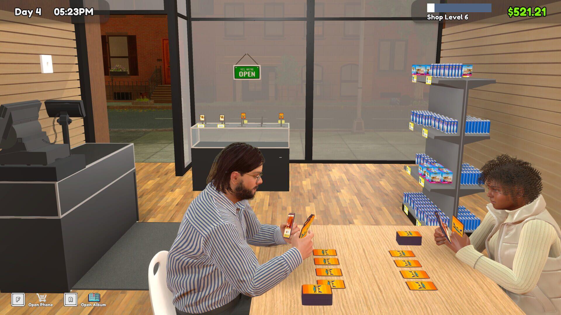 TCG Card Shop Simulator - główny screenshot z gry