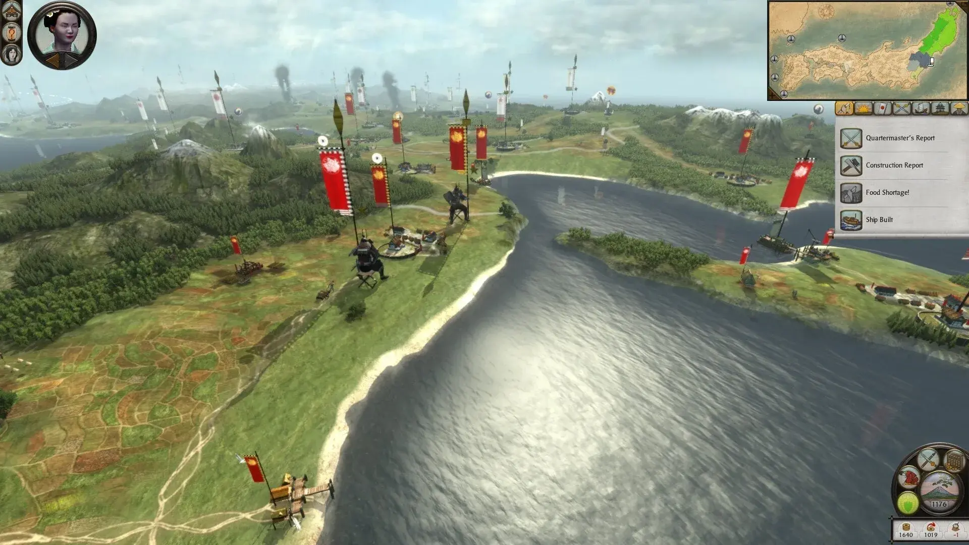 Total War: Shogun 2 - Rise of the Samurai - akcja w grze