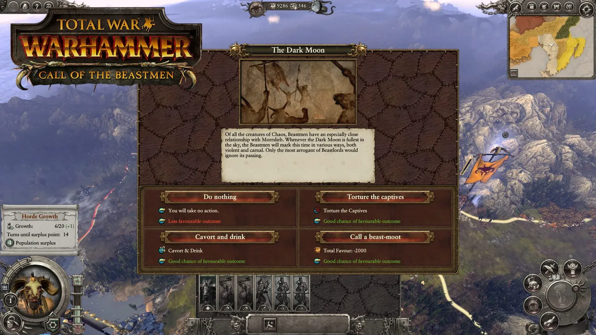 Total War: Warhammer - Call of the Beastmen - świat gry, lokacja